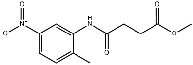 307339-87-3 methyl 4-{5-nitro-2-methylanilino}-4-oxobutanoate