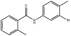 N-(3-bromo-4-methylphenyl)-2-methylbenzamide Structure