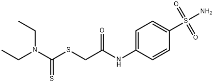 2-[4-(aminosulfonyl)anilino]-2-oxoethyl diethyldithiocarbamate|