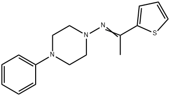 N-(4-phenyl-1-piperazinyl)-N-[1-(2-thienyl)ethylidene]amine|