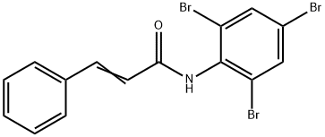 3-phenyl-N-(2,4,6-tribromophenyl)acrylamide Structure