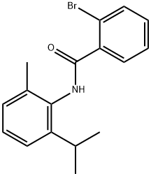 2-bromo-N-(2-isopropyl-6-methylphenyl)benzamide Structure