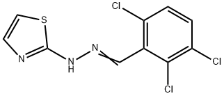 2,3,6-trichlorobenzaldehyde 1,3-thiazol-2-ylhydrazone,307542-81-0,结构式