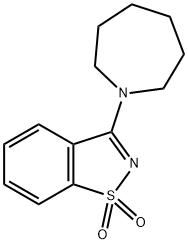 309735-29-3 3-(1-azepanyl)-1,2-benzisothiazole 1,1-dioxide