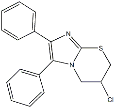 309738-33-8 6-chloro-2,3-diphenyl-6,7-dihydro-5H-imidazo[2,1-b][1,3]thiazine