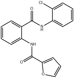 309952-16-7 N-{2-[(2-chloroanilino)carbonyl]phenyl}-2-furamide