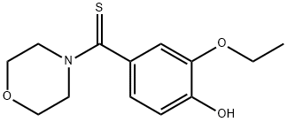 2-ethoxy-4-(4-morpholinylcarbothioyl)phenol,309954-11-8,结构式