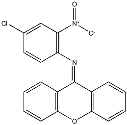 4-chloro-2-nitro-N-(9H-xanthen-9-ylidene)aniline|