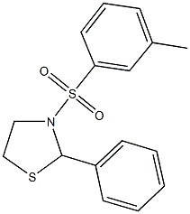 310458-36-7 3-[(3-methylphenyl)sulfonyl]-2-phenyl-1,3-thiazolidine