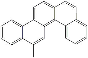 8-methylbenzo[c]chrysene Struktur