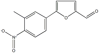 5-{4-nitro-3-methylphenyl}-2-furaldehyde,311317-23-4,结构式