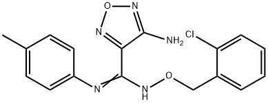 311331-75-6 4-amino-N'-[(2-chlorobenzyl)oxy]-N-(4-methylphenyl)-1,2,5-oxadiazole-3-carboximidamide