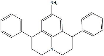 1,7-diphenyl-2,3,6,7-tetrahydro-1H,5H-pyrido[3,2,1-ij]quinolin-9-ylamine Structure