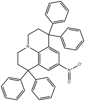 9-nitro-1,1,7,7-tetraphenyl-2,3,6,7-tetrahydro-1H,5H-pyrido[3,2,1-ij]quinoline,311774-44-4,结构式