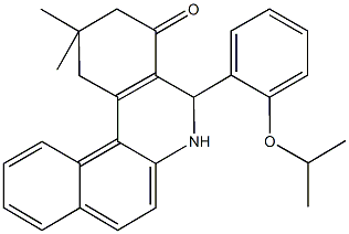 311783-24-1 5-(2-isopropoxyphenyl)-2,2-dimethyl-2,3,5,6-tetrahydrobenzo[a]phenanthridin-4(1H)-one