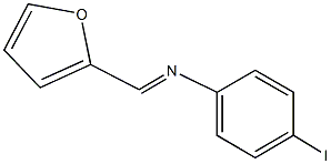 N-(2-furylmethylene)-N-(4-iodophenyl)amine Structure