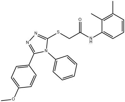 311796-99-3 N-(2,3-dimethylphenyl)-2-{[5-(4-methoxyphenyl)-4-phenyl-4H-1,2,4-triazol-3-yl]sulfanyl}acetamide