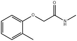 N-methyl-2-(2-methylphenoxy)acetamide,31218-13-0,结构式