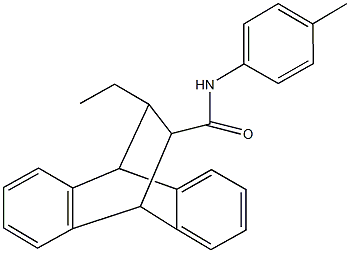 312279-61-1 16-ethyl-N-(4-methylphenyl)tetracyclo[6.6.2.0~2,7~.0~9,14~]hexadeca-2,4,6,9,11,13-hexaene-15-carboxamide