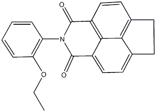 2-(2-ethoxyphenyl)-6,7-dihydro-1H-indeno[6,7,1-def]isoquinoline-1,3(2H)-dione,312284-75-6,结构式