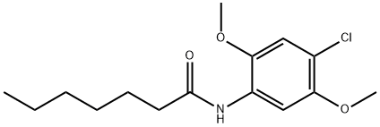 312287-11-9 N-(4-chloro-2,5-dimethoxyphenyl)heptanamide