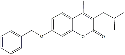312318-84-6 7-(benzyloxy)-3-isobutyl-4-methyl-2H-chromen-2-one