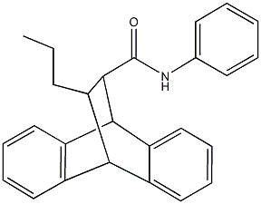 312319-87-2 N-phenyl-16-propyltetracyclo[6.6.2.0~2,7~.0~9,14~]hexadeca-2,4,6,9,11,13-hexaene-15-carboxamide