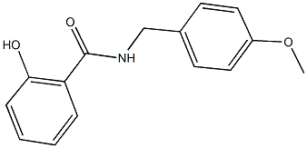 2-hydroxy-N-(4-methoxybenzyl)benzamide,312501-66-9,结构式