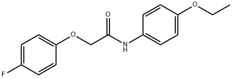 N-(4-ethoxyphenyl)-2-(4-fluorophenoxy)acetamide Structure