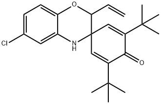 312512-12-2 2',6'-ditert-butyl-6-chloro-2-vinyl-3,4-dihydrospiro[2H-1,4-benzoxazine-3,4'-[2,5]cyclohexadien]-1'-one