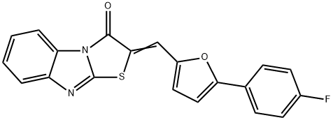 312525-27-2 2-{[5-(4-fluorophenyl)-2-furyl]methylene}[1,3]thiazolo[3,2-a]benzimidazol-3(2H)-one