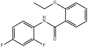 N-(2,4-difluorophenyl)-2-ethoxybenzamide Struktur