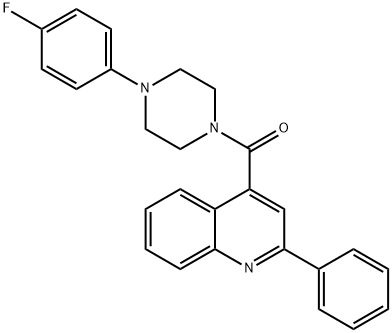 312598-95-1 4-{[4-(4-fluorophenyl)-1-piperazinyl]carbonyl}-2-phenylquinoline