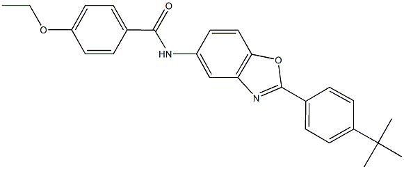 N-[2-(4-tert-butylphenyl)-1,3-benzoxazol-5-yl]-4-ethoxybenzamide|