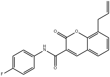 312616-83-4 8-allyl-N-(4-fluorophenyl)-2-oxo-2H-chromene-3-carboxamide