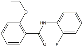 2-ethoxy-N-(2-fluorophenyl)benzamide 化学構造式