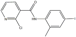 2-chloro-N-(4-iodo-2-methylphenyl)nicotinamide|