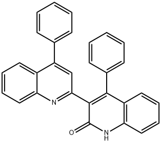 4,4'-diphenyl-2',3-biquinolin-2(1H)-one 化学構造式
