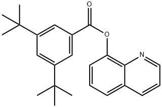 8-quinolinyl 3,5-ditert-butylbenzoate Structure