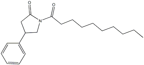 1-decanoyl-4-phenyl-2-pyrrolidinone|