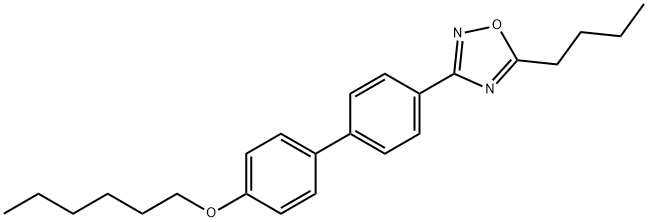 4'-(5-butyl-1,2,4-oxadiazol-3-yl)[1,1'-biphenyl]-4-yl hexyl ether,312927-65-4,结构式