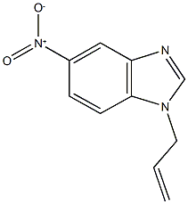 1-allyl-5-nitro-1H-benzimidazole Structure