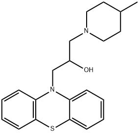 1-(4-methyl-1-piperidinyl)-3-(10H-phenothiazin-10-yl)-2-propanol,312948-21-3,结构式