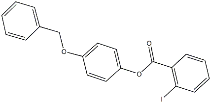 313225-82-0 4-(benzyloxy)phenyl 2-iodobenzoate