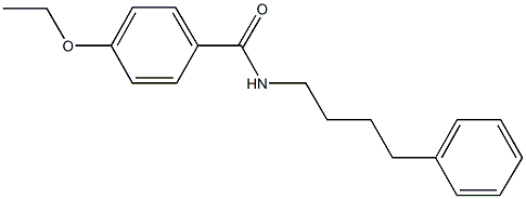 4-ethoxy-N-(4-phenylbutyl)benzamide Struktur