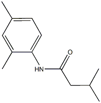 N-(2,4-dimethylphenyl)-3-methylbutanamide Structure
