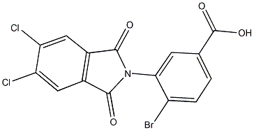 313395-14-1 4-bromo-3-(5,6-dichloro-1,3-dioxo-1,3-dihydro-2H-isoindol-2-yl)benzoic acid