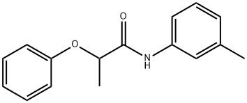 N-(3-methylphenyl)-2-phenoxypropanamide,313398-18-4,结构式