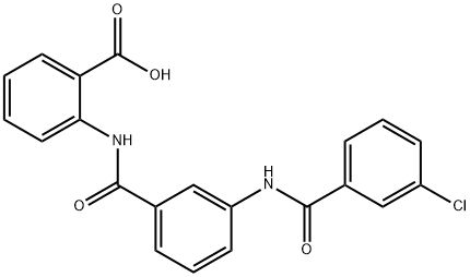 313482-90-5 2-({3-[(3-chlorobenzoyl)amino]benzoyl}amino)benzoic acid