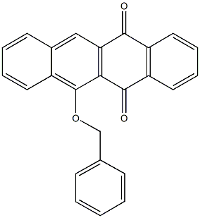 6-(benzyloxy)-5,12-naphthacenedione,313497-81-3,结构式